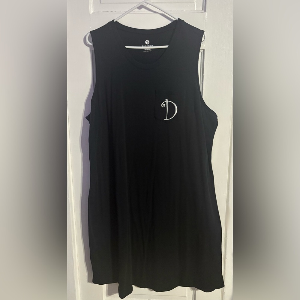 Marleylilly Monogrammed Summer Tank Dress w/ ‘D’ - Picture 2 of 8